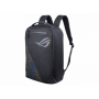 BP1501G ROG BACKPACK 15_17, Black, Holographic Edition,  Stylish, gaming-inspired design with the cyber-text pattern and ROG Log